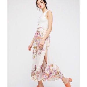 Spell & Gypsy Collective Blue Skies split skirt